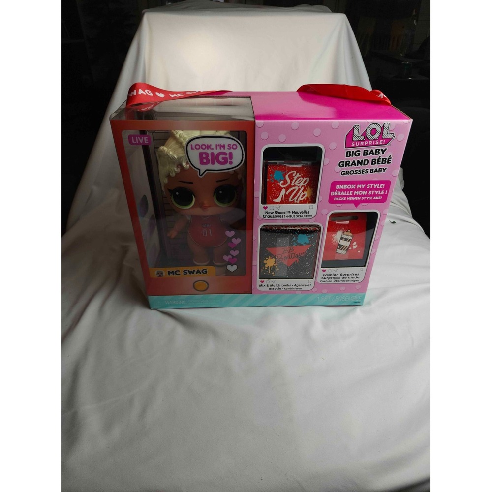 LOL Surprise Big Baby MC Swag 11" Fashion Doll NIB Mix & Match Accessories 1 Set